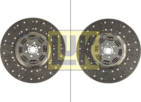 LUK 343 0061 10 - Sajūga disks adetalas.lv