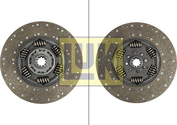 LUK 343 0193 10 - Sajūga disks adetalas.lv