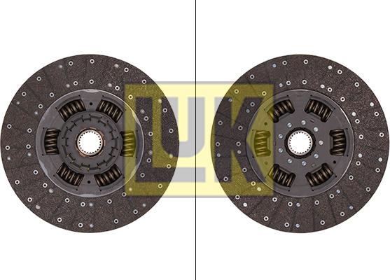 LUK 343 0224 10 - Sajūga disks adetalas.lv