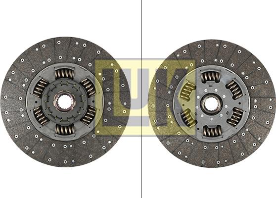 LUK 343 0256 10 - Sajūga disks adetalas.lv