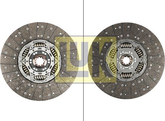 LUK 343 0209 10 - Sajūga disks adetalas.lv