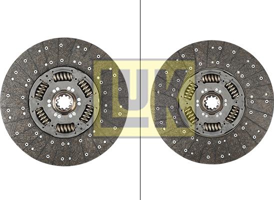 LUK 343 0217 10 - Sajūga disks adetalas.lv