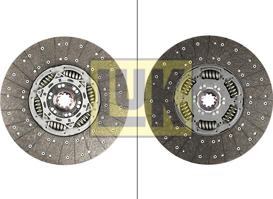 LUK 343 0221 10 - Sajūga disks adetalas.lv