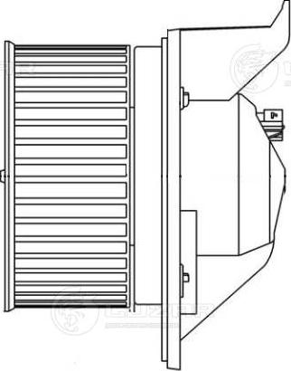 Luzar LFh 2601 - Elektromotors, Salona ventilācija adetalas.lv