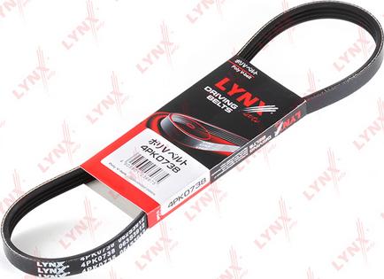 LYNXauto 4PK0738 - Ķīļrievu siksna adetalas.lv