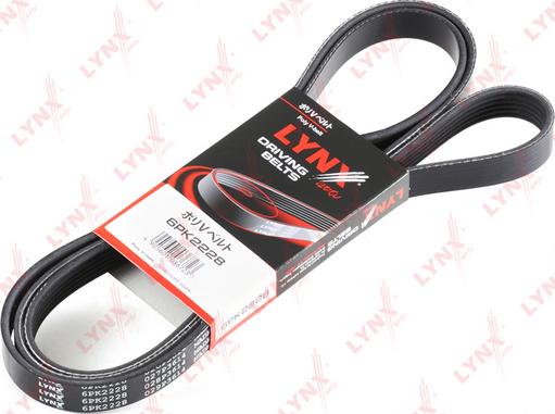 LYNXauto 6PK2228 - Ķīļrievu siksna adetalas.lv