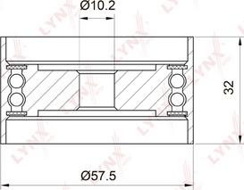 LYNXauto PB-3035 - Parazīt / Vadrullītis, Zobsiksna adetalas.lv