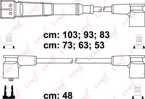 LYNXauto SPC5303 - Augstsprieguma vadu komplekts adetalas.lv