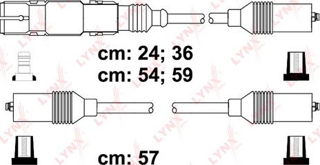 LYNXauto SPC8003 - Augstsprieguma vadu komplekts adetalas.lv