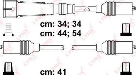 LYNXauto SPE1202 - Augstsprieguma vadu komplekts adetalas.lv