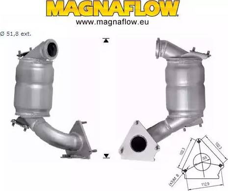 Magnaflow 66303D - Katalizators adetalas.lv