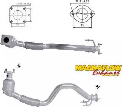 Magnaflow 68805 - Katalizators adetalas.lv