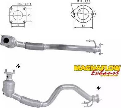 Magnaflow 68806 - Katalizators adetalas.lv