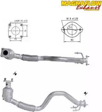 Magnaflow 68801 - Katalizators adetalas.lv