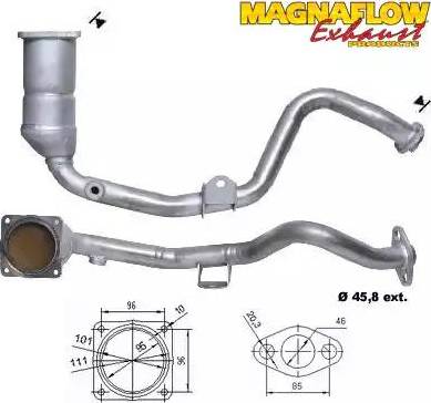 Magnaflow 70921 - Katalizators adetalas.lv