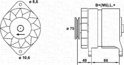 Magneti Marelli 944356106010 - Ģenerators adetalas.lv