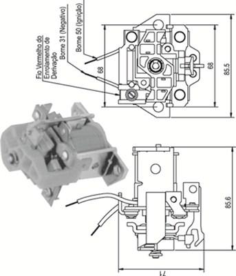 Magneti Marelli 940113050338 - Ievilcējrelejs, Starteris adetalas.lv