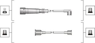 Magneti Marelli 941319170011 - Augstsprieguma vadu komplekts adetalas.lv