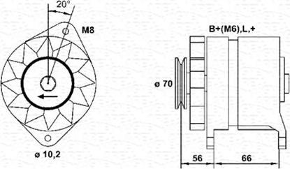 Magneti Marelli 943356948010 - Ģenerators adetalas.lv