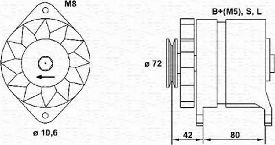 Magneti Marelli 943356937010 - Ģenerators adetalas.lv