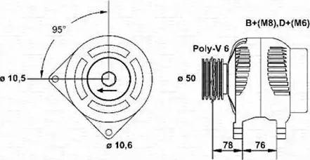 Magneti Marelli 943356551010 - Ģenerators adetalas.lv