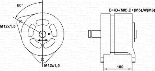 Magneti Marelli 943356226010 - Ģenerators adetalas.lv