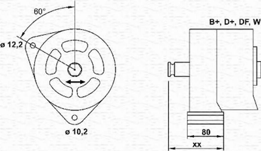 Magneti Marelli 943356791010 - Ģenerators adetalas.lv