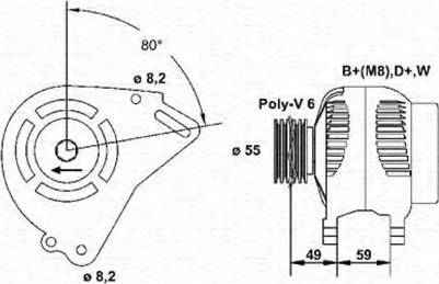 Magneti Marelli 943356789010 - Ģenerators adetalas.lv