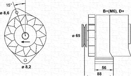 Magneti Marelli 943356731010 - Ģenerators adetalas.lv