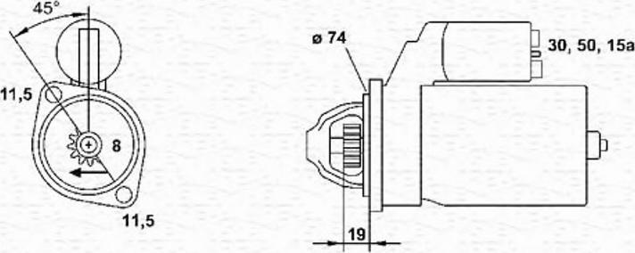 Magneti Marelli 943241013010 - Starteris adetalas.lv