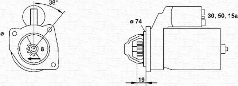 Magneti Marelli 943241012010 - Starteris adetalas.lv