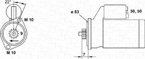 Magneti Marelli 943241028010 - Starteris adetalas.lv