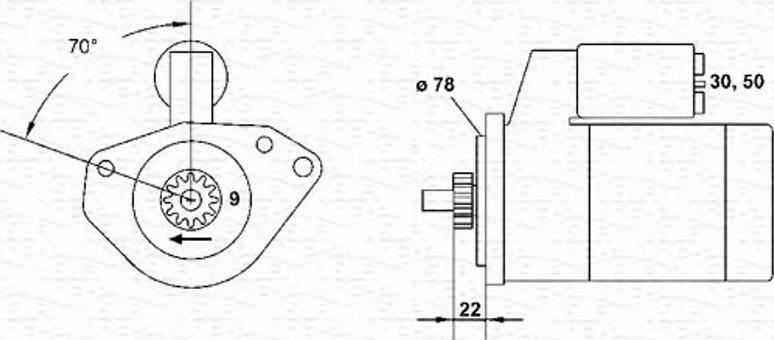 Magneti Marelli 943254002010 - Starteris adetalas.lv