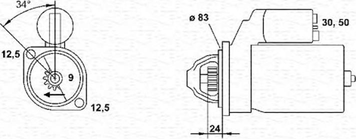 Magneti Marelli 943251408010 - Starteris adetalas.lv