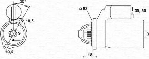 Magneti Marelli 943251416010 - Starteris adetalas.lv