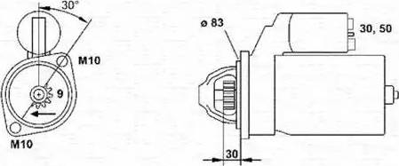 Magneti Marelli 943251694010 - Starteris adetalas.lv