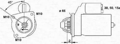 Magneti Marelli 943251109010 - Starteris adetalas.lv