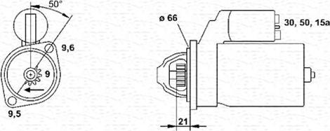 Magneti Marelli 943251895010 - Starteris adetalas.lv