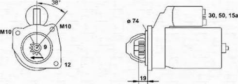 Magneti Marelli 943251885010 - Starteris adetalas.lv