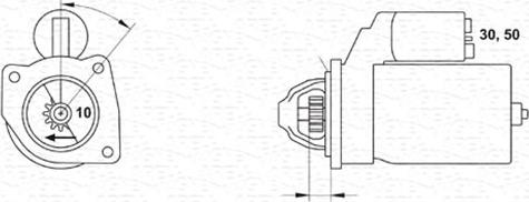 Magneti Marelli 943252290010 - Starteris adetalas.lv