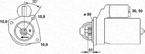 Magneti Marelli 943252201010 - Starteris adetalas.lv