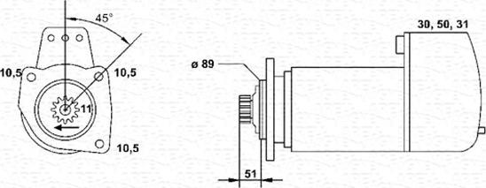 Magneti Marelli 943252203010 - Starteris adetalas.lv