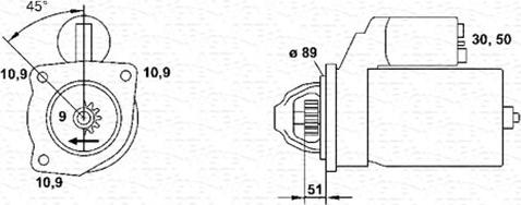 Magneti Marelli 943252207010 - Starteris adetalas.lv