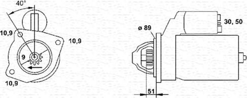 Magneti Marelli 943252283010 - Starteris adetalas.lv