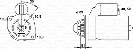 Magneti Marelli 943252235010 - Starteris adetalas.lv