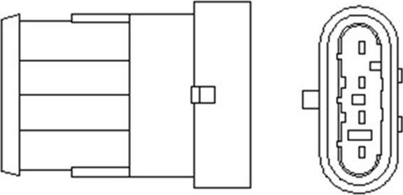 Magneti Marelli 466016355095 - Lambda zonde adetalas.lv