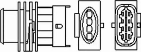 Magneti Marelli 466016355017 - Lambda zonde adetalas.lv