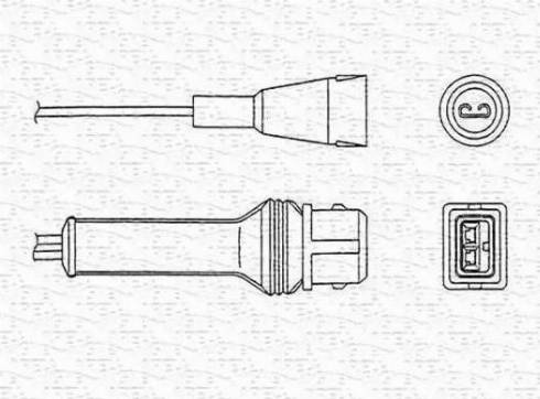 Magneti Marelli 460001859010 - Lambda zonde adetalas.lv