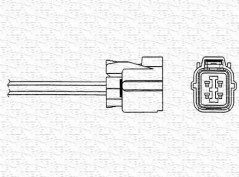 Magneti Marelli 460002142810 - Lambda zonde adetalas.lv