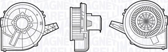 Magneti Marelli 069412664010 - Salona ventilators adetalas.lv